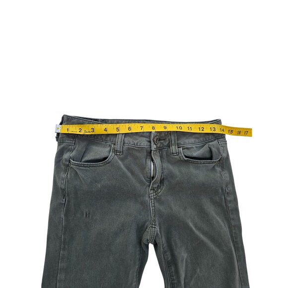 American Eagle Outfitters Womens Green 360 Super Stretch Jeans Size 4 Regular Sl - Picture 5 of 6